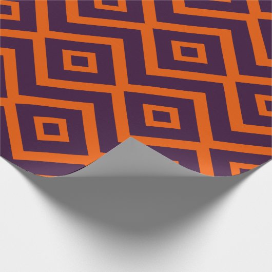 Halloween Group Patterns Geschenkpapier (Ecke)