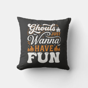 Halloween-Grüfte wollen nur Spaß haben Design_1 Kissen