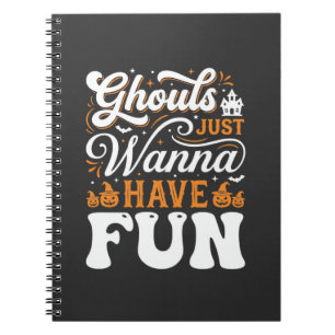 Halloween-Grüfte wollen nur Spaß haben Design_1 Notizblock