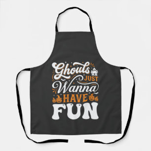 Halloween-Grüfte wollen nur Spaß haben Design_1 Schürze