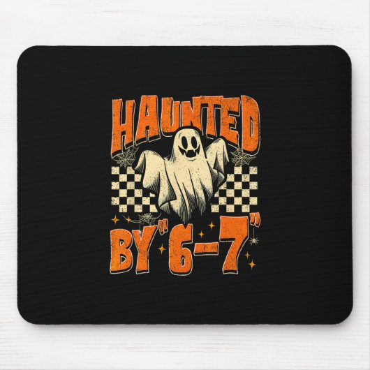 Halloween Grusel 67 Six Seven Meme 1 (10) Mousepad (Vorne)