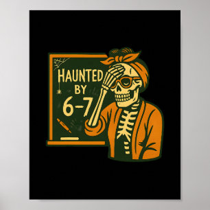 Halloween Grusel 67 Six Seven Meme 1 (14)  Poster