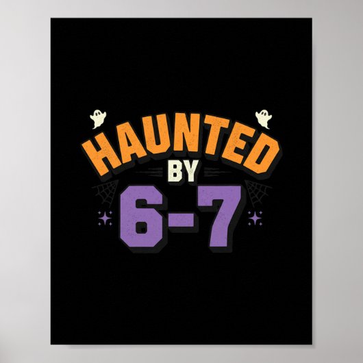 Halloween Grusel 67 Six Seven Meme 1 (15) Poster (Vorne)