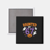 Halloween Grusel 67 Six Seven Meme 1 (16) Magnet (Vorderseite/Rückseite)