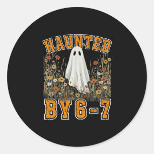 Halloween Grusel 67 Six Seven Meme 1 (26)  Runder Aufkleber