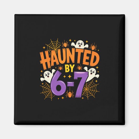 Halloween Grusel 67 Six Seven Meme 1 (3) Magnet (Vorne)