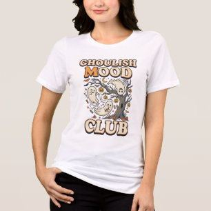 Halloween-Grusel-Club Tri-Blend Shirt