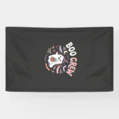Halloween Grusel Crew Geist Banner (Horizontal)
