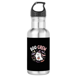 Halloween Grusel Crew Geist Edelstahlflasche