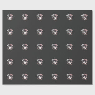 Halloween Grusel Crew Geist Geschenkpapier