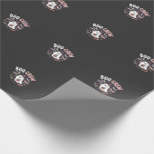 Halloween Grusel Crew Geist Geschenkpapier (Ecke)
