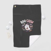 Halloween Grusel Crew Geist Golfhandtuch (Insitu)