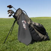 Halloween Grusel Crew Geist Golfhandtuch (Gras)
