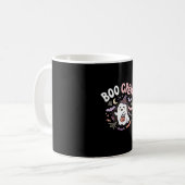 Halloween Grusel Crew Geist Kaffeetasse (Vorderseite Links)