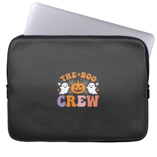 Halloween Grusel-Crew Geist Kürbis Design_1 Laptopschutzhülle