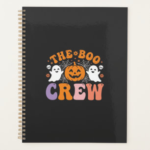 Halloween Grusel-Crew Geist Kürbis Design_1 Planer