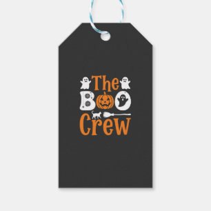 Halloween Grusel Crew Geist Kürbis Katze Design Geschenkanhänger