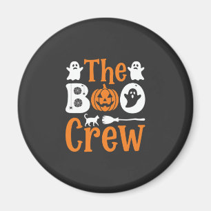 Halloween Grusel Crew Geist Kürbis Katzen Design Magnet