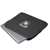Halloween Grusel Crew Geist Laptopschutzhülle (Vorne Knopf)