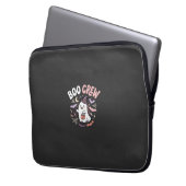 Halloween Grusel Crew Geist Laptopschutzhülle (Vorderseite Links)