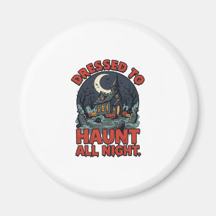 Halloween Grusel-Friedhof-Kostenüm Nacht Magnet