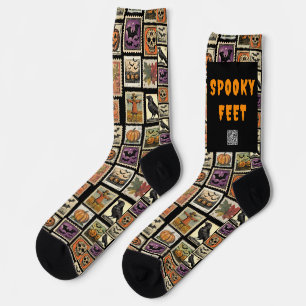 Halloween Grusel Füße Crew Socken