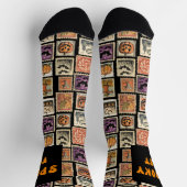 Halloween Grusel Füße Crew Socken (Oben)