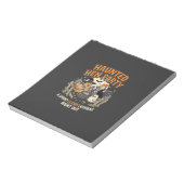 Halloween Grusel-Henne-Party Notizblock (Rotiert)