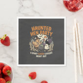 Halloween Grusel-Henne-Party Serviette (Beispiel)