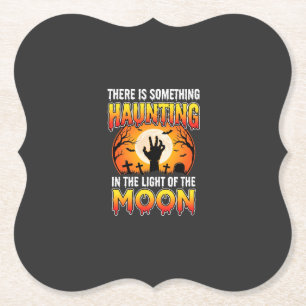 Halloween Grusel Mond Friedhof Horror Untersetzer