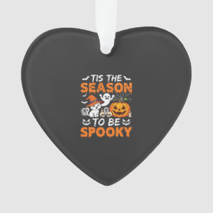 Halloween Grusel-Saison Katze Geist Kürbis Ornament