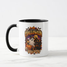 Halloween Grusel-Saison Tasse Trick or Treat Kaffe