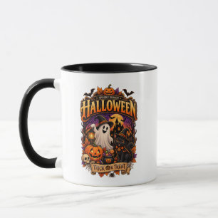 Halloween Grusel-Saison Tasse Trick or Treat Kaffe