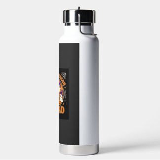 Halloween Grusel-Saison-Team Geist-Kürbis-Design Trinkflasche