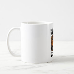 Halloween Grusel-Shirt Spukig Vintage-Party-Design Kaffeetasse