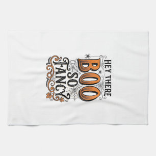 Halloween Grusel-Shirt Vintage Gravur Gruselig Süß Geschirrtuch