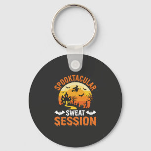 Halloween Grusel-Sweat-Session Fitness Schlüsselanhänger