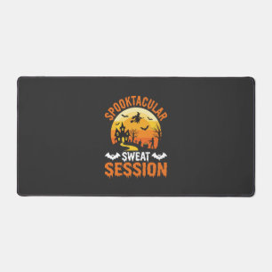 Halloween Grusel-Sweat-Session Fitness Schreibtischunterlage