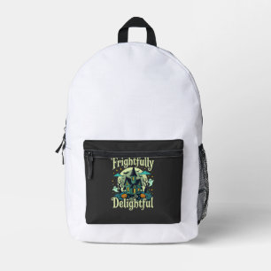 Halloween Gruselig Erfreuliches Spukhaus Vec Bedruckter Rucksack