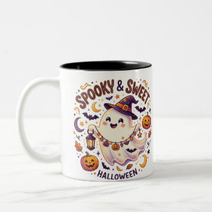 Halloween Gruselig & Süß Zweifarbige Tasse