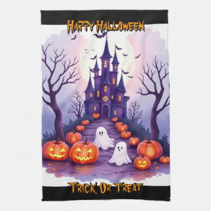 Halloween Gruselig Süße Populäre Kollektion Geschirrtuch