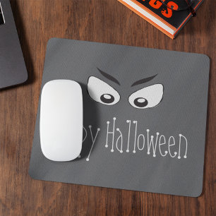 Halloween Gruselig Unheimlich Geister Augen Whimsi Mousepad
