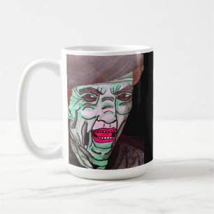 HALLOWEEN GRUSELIGE HEXE HUMOR KAFFEETASSE