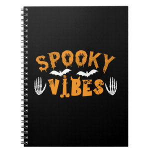 Halloween Gruselige Stimmung Geburtstag Notizblock
