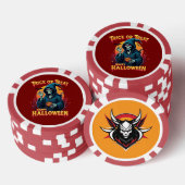 Halloween Gruselige Stimmung: Süßes oder Saures Sk Pokerchips (Stapel)