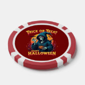 Halloween Gruselige Stimmung: Süßes oder Saures Sk Pokerchips (Einzeln)