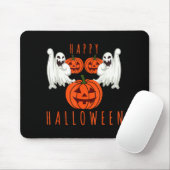 Halloween gruseliger Geist Kürbis Mousepad (Mit Mouse)