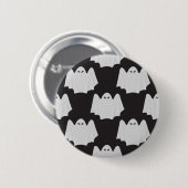 Halloween, Gruseliger Geist, Süßes oder Saures, Bu Button (Vorne & Hinten)