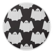 Halloween, Gruseliger Geist, Süßes oder Saures, Bu Keramikknauf (Vorderseite)