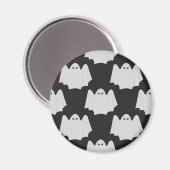Halloween, Gruseliger Geist, Süßes oder Saures, Bu Magnet (Vorderseite/Rückseite)
